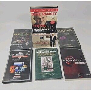 7 pc CD DVD Financial Empowerment Lot Ramsey, Eker, Shook, Dyer, Kiyosaki, Scott